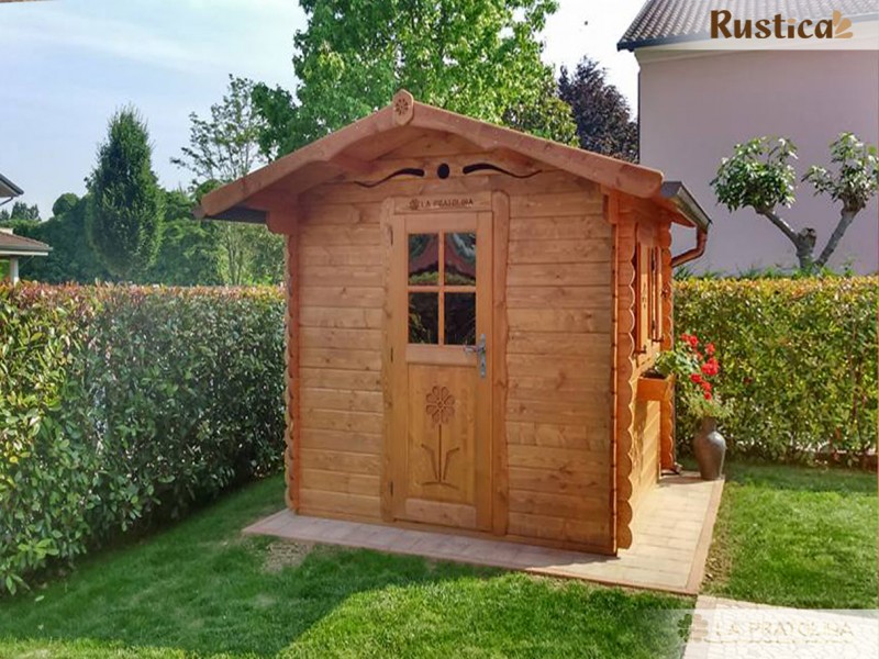 Casetta in legno 2x2.5 la pratolina Casette in legno giardino